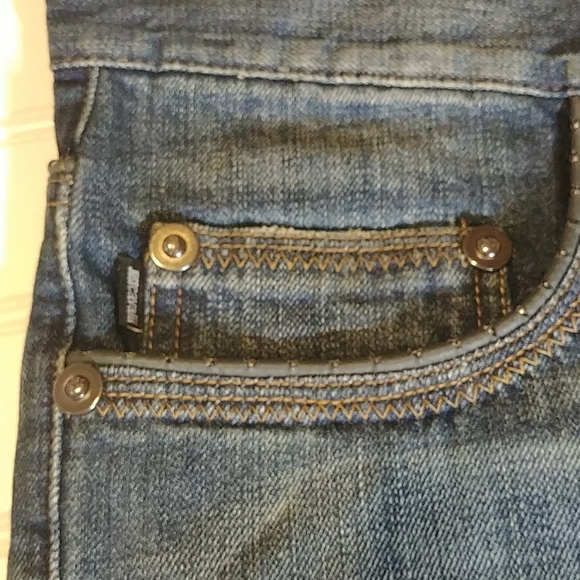 Just Cavalli Distressed Button Fly Jeans - Picture 8 of 16